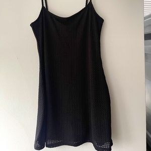 H&M Black Spaghettis Strap Dress